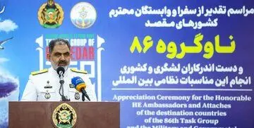روایت سردار ایرانی از بی‌توجهی ناوگروه ۸۶ ارتش به تهدیدات و تحریم‌ ها 
