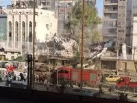 آخرین اخبار از حمله اسراییل به ساختمان کنسولگری ایران در سوریه + عکس