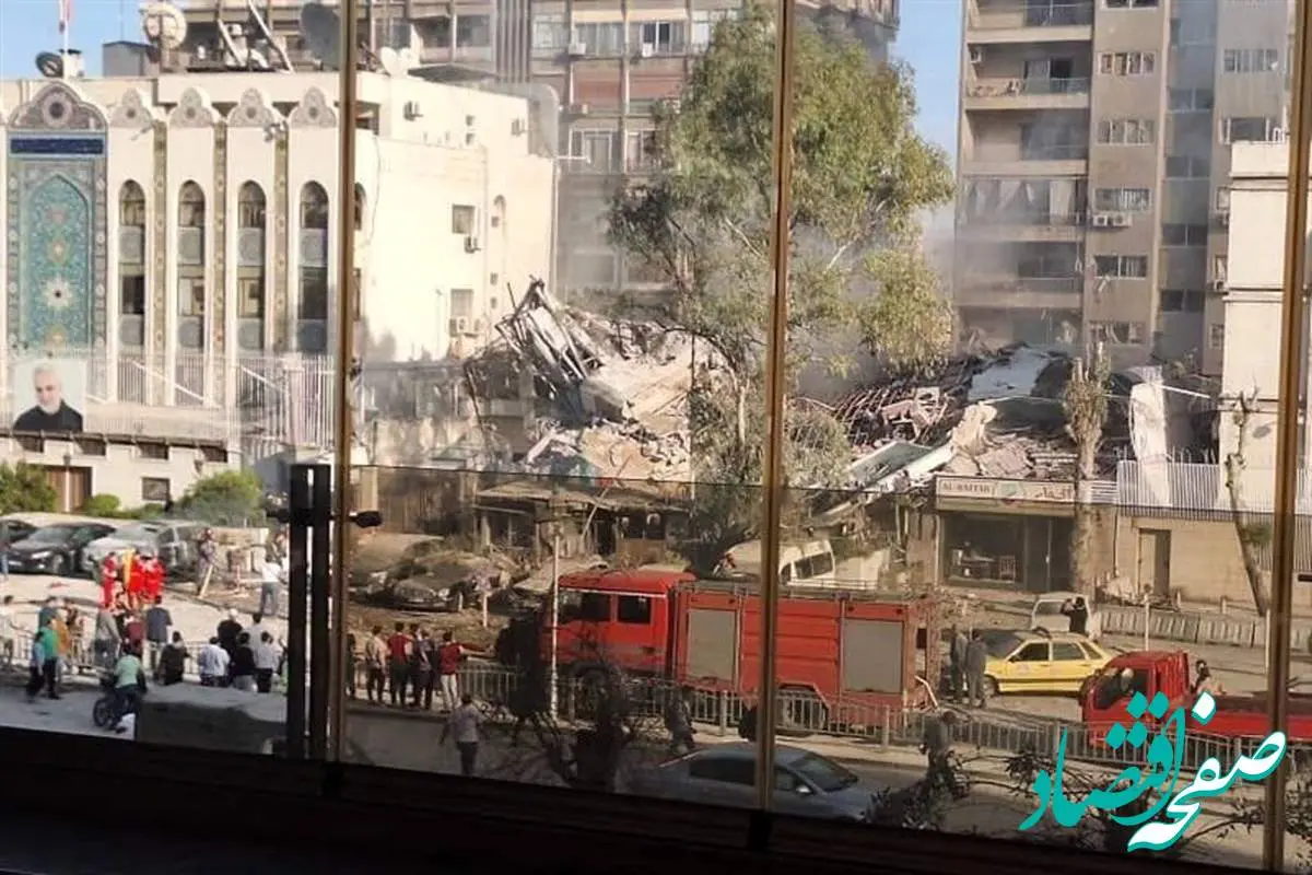 آخرین اخبار از حمله اسراییل به ساختمان کنسولگری ایران در سوریه + عکس