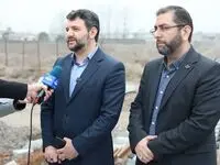 پایان عملیات اجرایی اتصال ریل به مجتمع بندری کاسپین در قطعه منطقه آزاد انزلی
