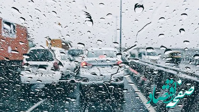 باران و ریزگرد جاده‌های این استان را درگیر کرد