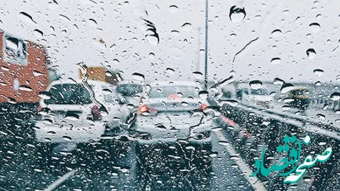 باران و ریزگرد جاده‌های این استان را درگیر کرد