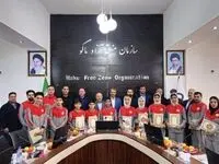 قهرمانی تیم ملی نونهالان جودو ایران در جام ترکیه و تجلیل در منطقه آزاد ماکو