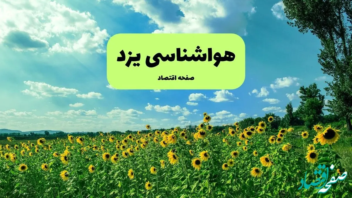 پیش بینی وضعیت آب و هوا یزد فردا پنجشنبه ۱۳ شهریور ماه ۱۴۰۴ | هواشناسی یزد ۲۴ ساعت آینده 