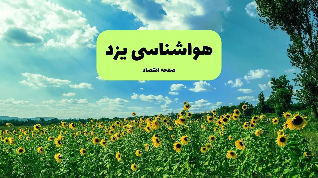 پیش بینی وضعیت آب و هوا یزد فردا پنجشنبه ۱۳ شهریور ماه ۱۴۰۴ | هواشناسی یزد ۲۴ ساعت آینده 