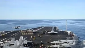 سپاه پاسداران: ناو هواپیمابر جرالدفورد از عملیات مستقیم علیه ایران خارج شد