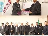 امضای تفاهم‌نامه تاسیس مرکز نوآوری و همکاری های پژوهشی و آموزشی مشترک بین بیمه نوین و دانشگاه تهران