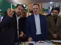 بازدید دبیر شورایعالی مناطق آزاد کشور از غرفه منطقه آزاد اروند