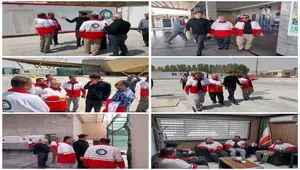 آغاز آماده‌سازی زیرساخت‌های امدادی اربعین در شلمچه با حضور فرماندار ویژه خرمشهر