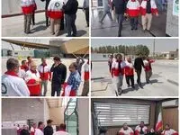 آغاز آماده‌سازی زیرساخت‌های امدادی اربعین در شلمچه با حضور فرماندار ویژه خرمشهر