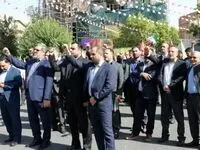 اجتماع کارمندان صندوق کارآفرینی امید در حمایت از عملیات وعده صادق۲
