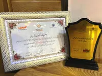 تندیس زرین طرح برتر به شرکت فولاد هرمزگان رسید