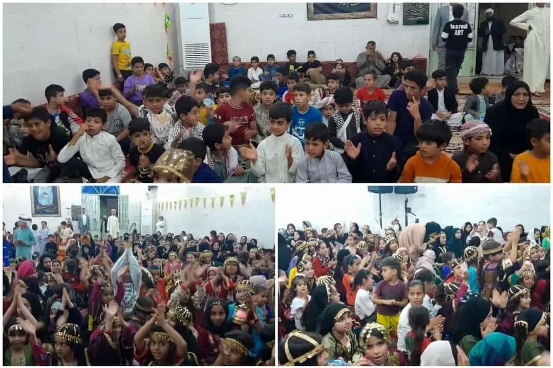 برگزاری مراسم میلاد امام حسن مجتبی(ع) در ملاشیه اهواز توسط شرکت فولاد اکسین خوزستان