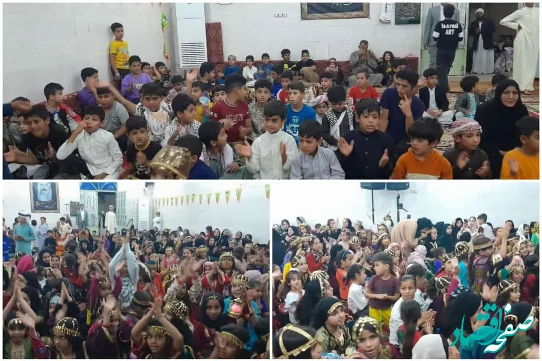 برگزاری مراسم میلاد امام حسن مجتبی(ع) در ملاشیه اهواز توسط شرکت فولاد اکسین خوزستان