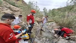 نجات معجزه آسای جوان گمشده در ارتفاعات آبعلی پس از ۷ روز سرما و گرسنگی