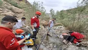 نجات معجزه آسای جوان گمشده در ارتفاعات آبعلی پس از ۷ روز سرما و گرسنگی
