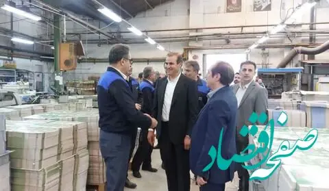 بازدید عضو هیئت مدیره گروه توسعه ملی از خطوط تولید پاکسان