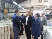 بازدید عضو هیئت مدیره گروه توسعه ملی از خطوط تولید پاکسان