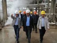 بازدید دکتر انصاری نیک در آخرین روز سال ۱۴۰۲ از واحدهای تولیدی شرکت پتروشیمی بندر امام