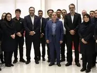 بازدید مدیرعامل بیمه دی از شعبه‌ی ممتاز غرب تهران