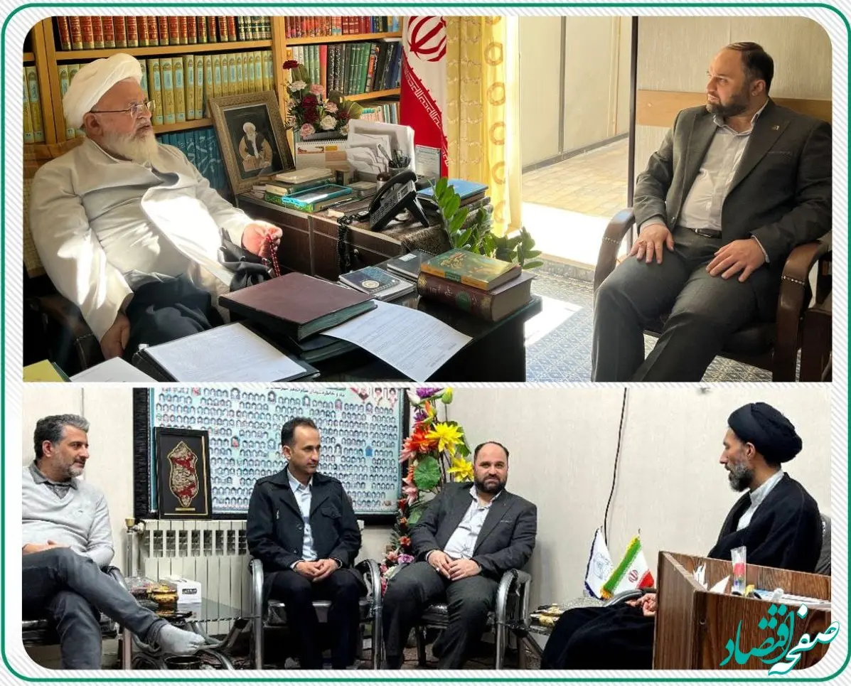 دیدار مدیرعامل و معاونین فولاد ارفع با امامان جمعه شهرهای یزد و اردکان