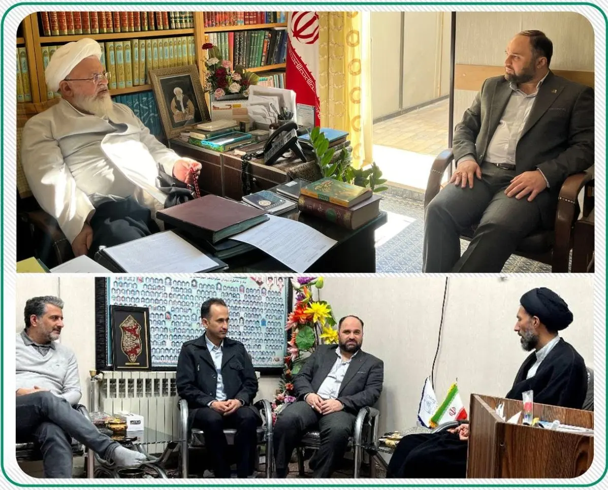 دیدار مدیرعامل و معاونین فولاد ارفع با امامان جمعه شهرهای یزد و اردکان