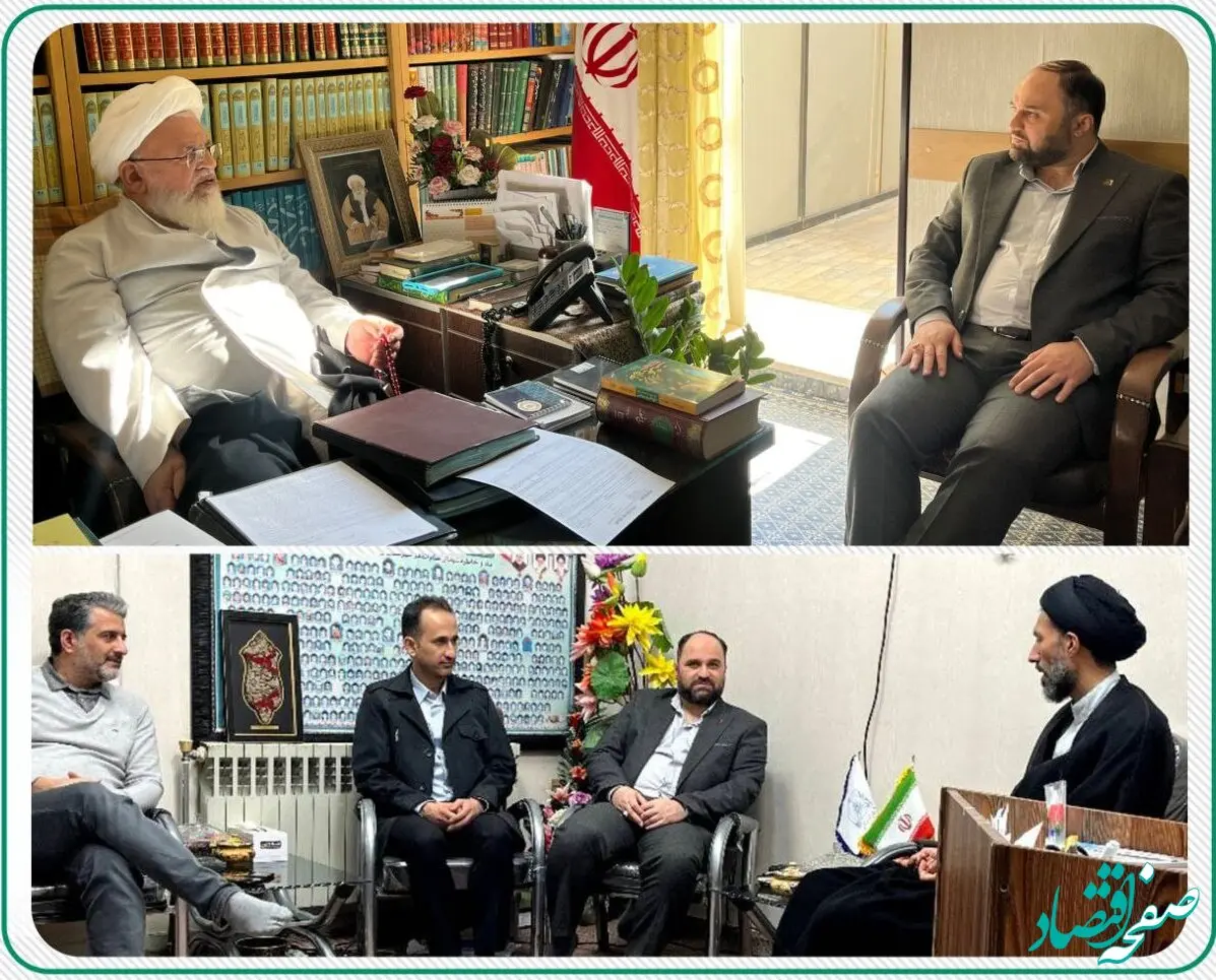 دیدار مدیرعامل و معاونین فولاد ارفع با امامان جمعه شهرهای یزد و اردکان