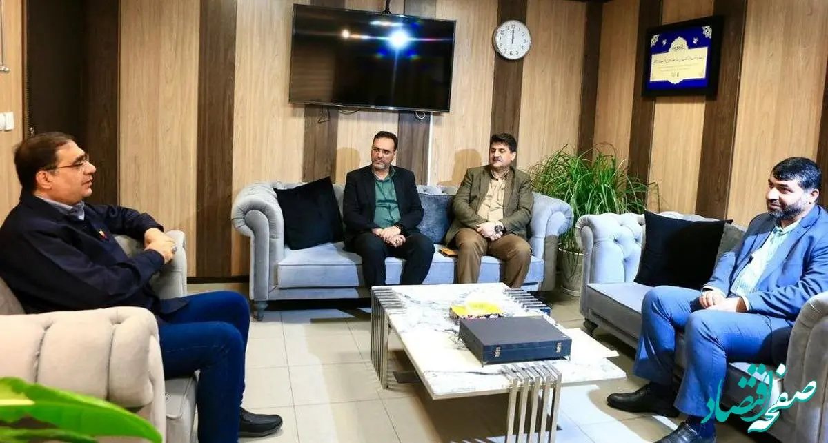 دیدار مدیرکل اداره زندان های استان خوزستان با قائم مقام مدیرعامل فولاد خوزستان