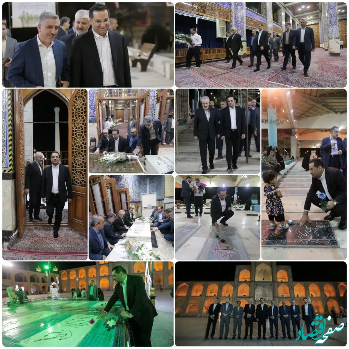 تجدید میثاق مدیرعامل جدید فولاد آلیاژی ایران با آرمان‌های شهدا