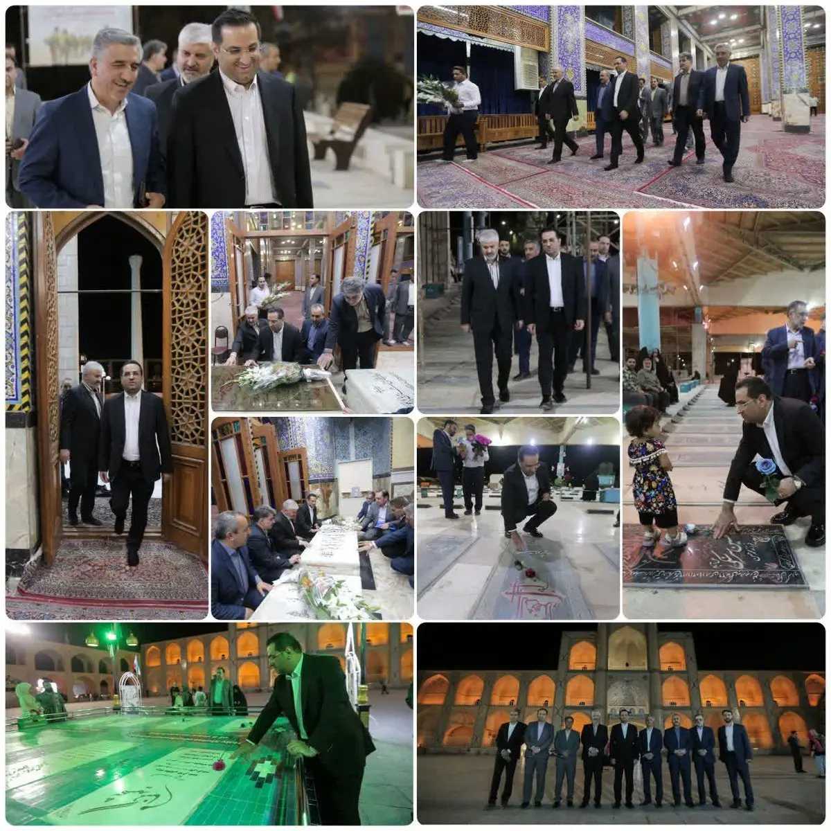 تجدید میثاق مدیرعامل جدید فولاد آلیاژی ایران با آرمانهای شهدا