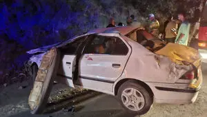 واژگونی خودرو در جاده برغان چند مصدوم بر جای گذاشت؟ 