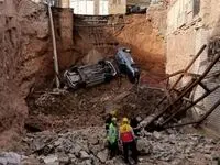ریزش وحشتناک ساختمان در عباسی تبریز / چه بر سر کارگران آمد؟ 