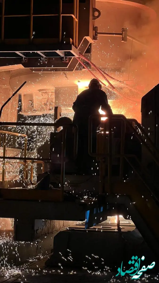 خط تولید فولادسازی شرکت فولاد شادگان با موفقیت وارد مدار شد