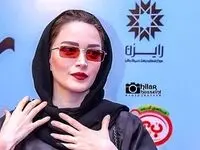بهنوش طباطبایی با تیپ جدیدش به استقبال یلدا رفت! + عکس