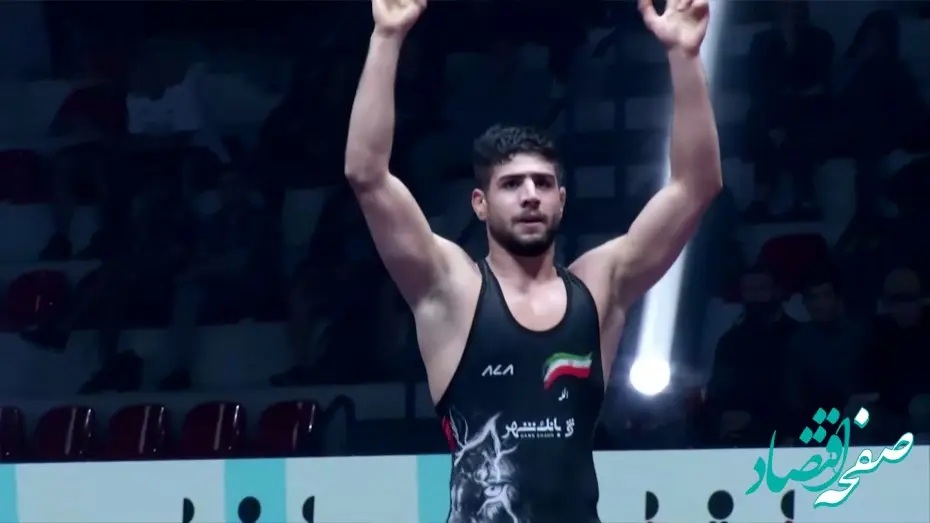 مدال نقره مهدی یوسفی در رقابت‌های کشتی آزاد زاگرب