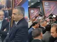 استقبال از حضورگروه شرکت های چادرملو در نمایشگاه کانماین