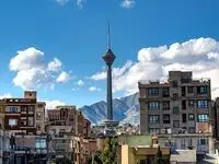 وضعیت شاخص آلودگی هوای تهران امروز شنبه ۹ فروردین ماه۱۴۰۴