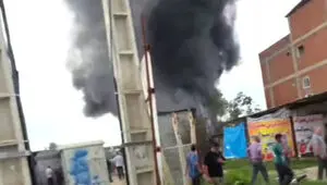 جزئیات حریق یک کارخانه در بهنمیر 