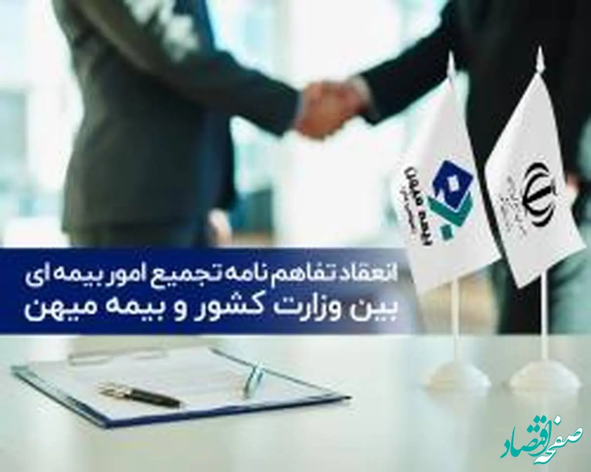 تجمیع امور بیمه ای بین وزارت کشور و بیمه میهن

