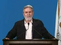 پیام مهم زیاد النخاله به آیت الله سید مجتبی خامنه ای رهبر انقلاب