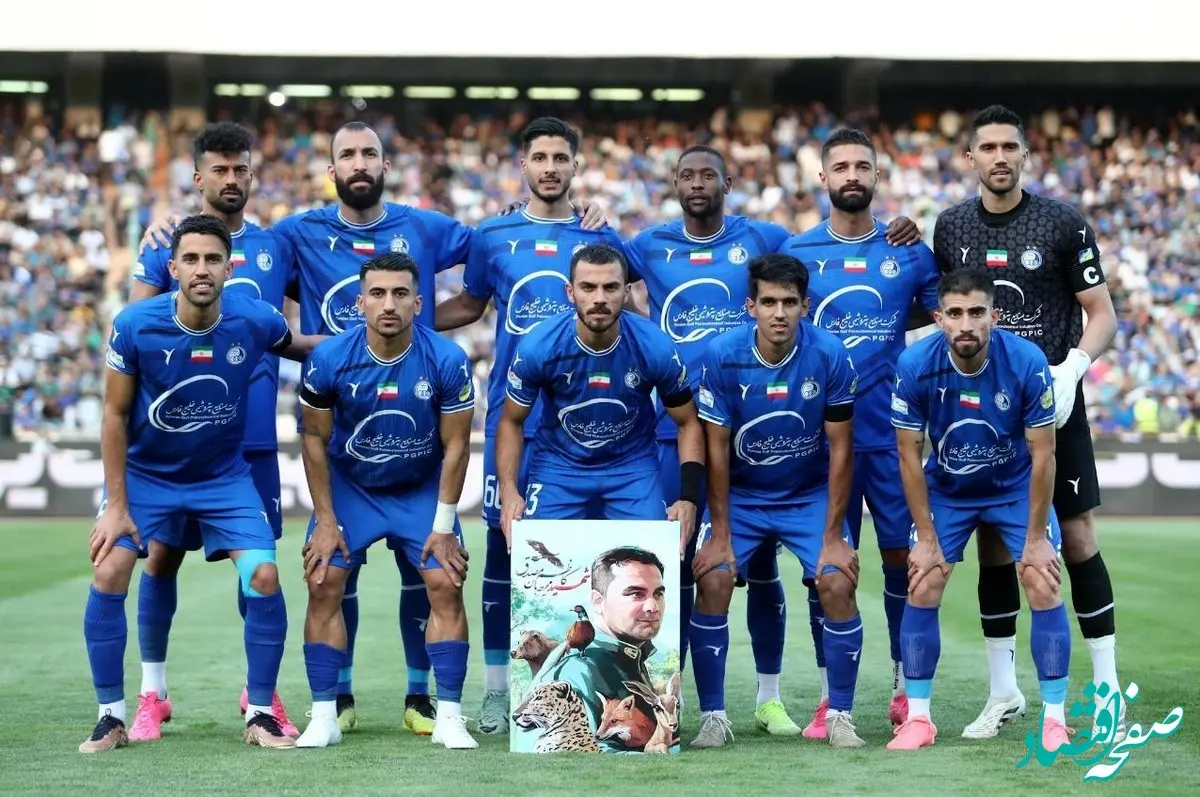 ادای احترام خاص ستاره استقلال به شهید محیط‌بان کاظم مصدق