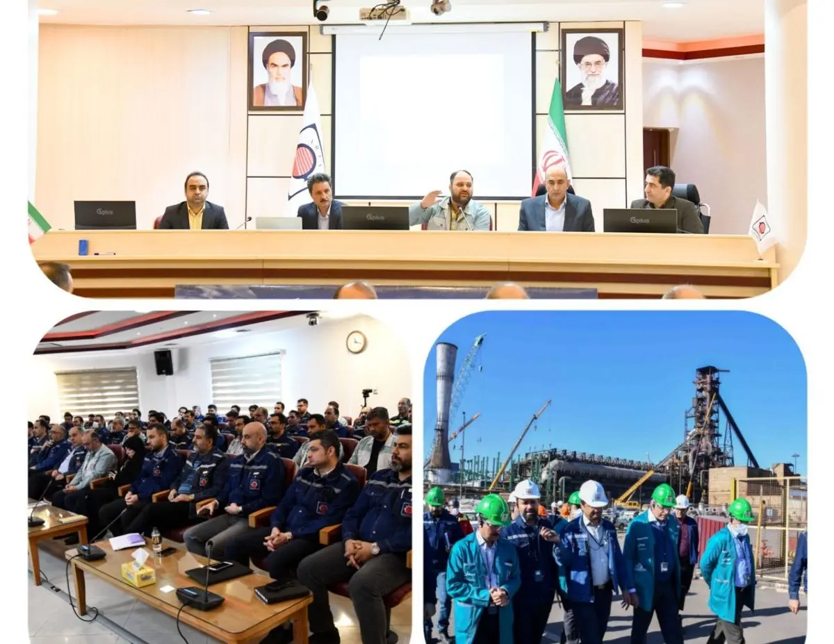 جلسه اختتامیه "ارزیابی تعالی سازمانی" سازمان مدیریت صنعتی با حضور مجتبی مهری نژاد مدیرعامل شرکت ارفع برگزار گردید