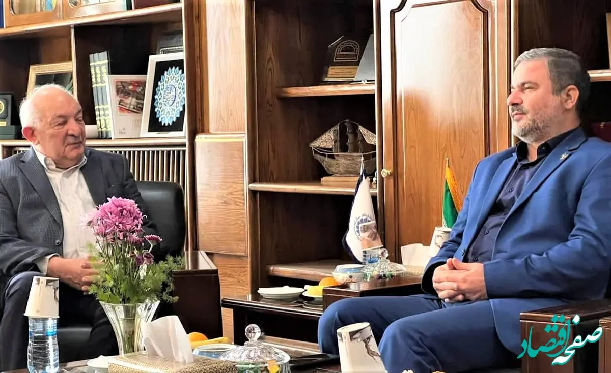 مدیرعامل بیمه ایران با رییس اتاق بازرگانی مشهد دیدار کرد