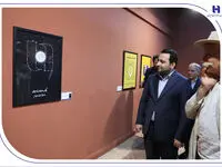 آغاز نمایشگاه ملی پوستر سپهر بانک صادرات ایران/ محسن سیفی: بانک صادرات ایران تغییر نگاه بانکداری را از مسیر فرهنگ و هنر آغاز کرده است