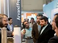 بازدید دبیر شورای‌ عالی مناطق آزاد کشور ازغرفه منطقه آزاد اروند در نمایشگاه ایران اکسپو ۲۰۲۴