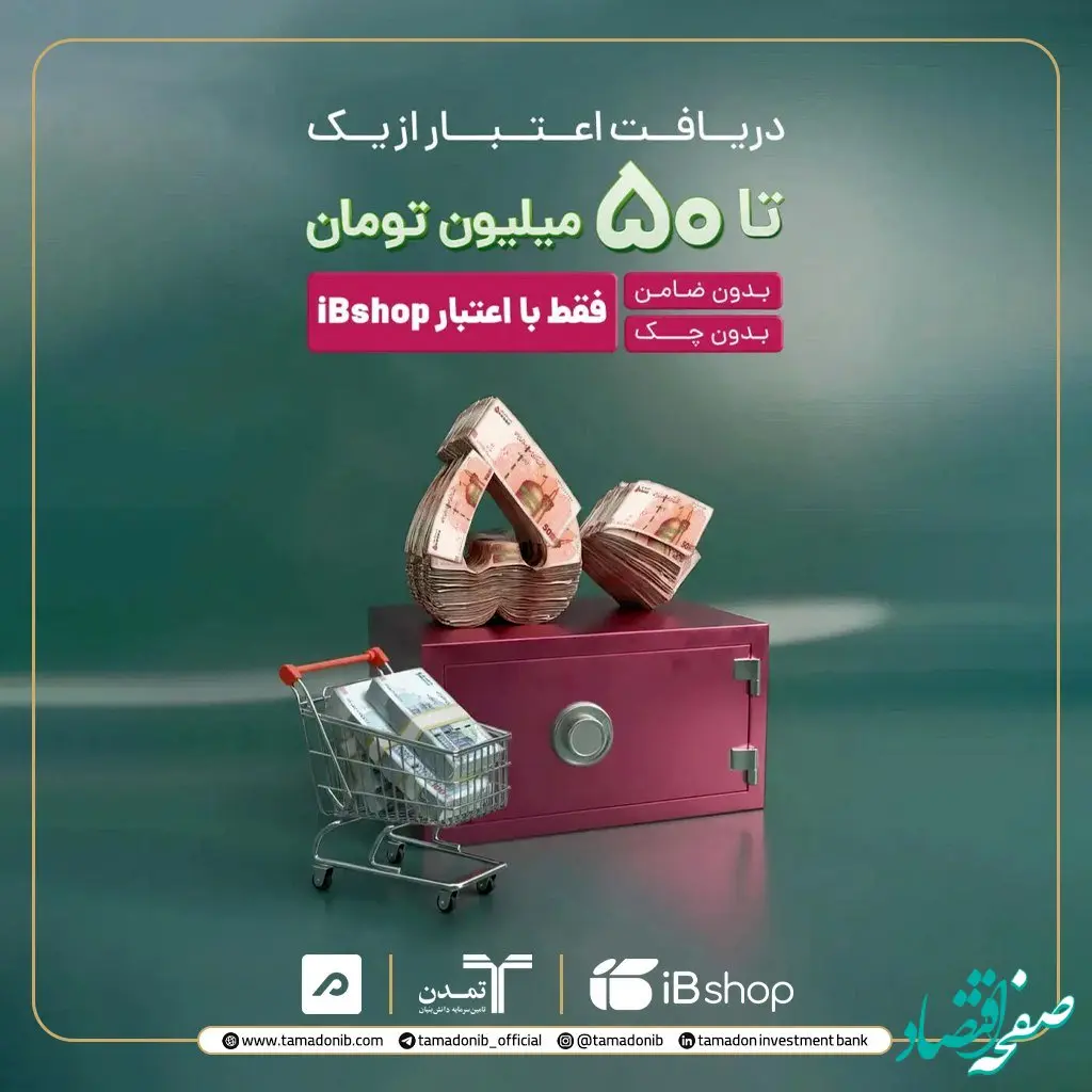 آی‌بی‌شاپ اعتبار آنلاین تا ۵۰۰ میلیون ریال برای سرمایه‌گذاران ارائه کرد