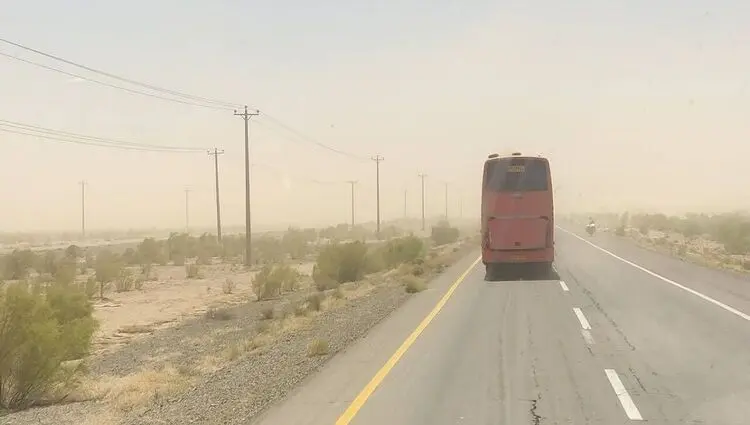 هشدار نارنجی هواشناسی؛ طوفان گرد و خاک در شرق خراسان جنوبی تا این روز