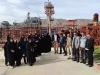 بازدید کارکنان رسانه استانی از پتروشیمی ایلام