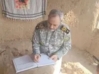 دلنوشته جانسوز شهید خلبان عزیز نصیر زاده در یادمان فتح المبین برای شهدا + تصویر
