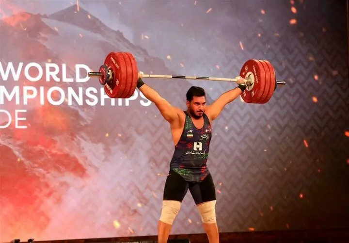آخرین خبر از مسابقات وزنه‌برداری قهرمانی جهان امروز شنبه ۱۹ مهر